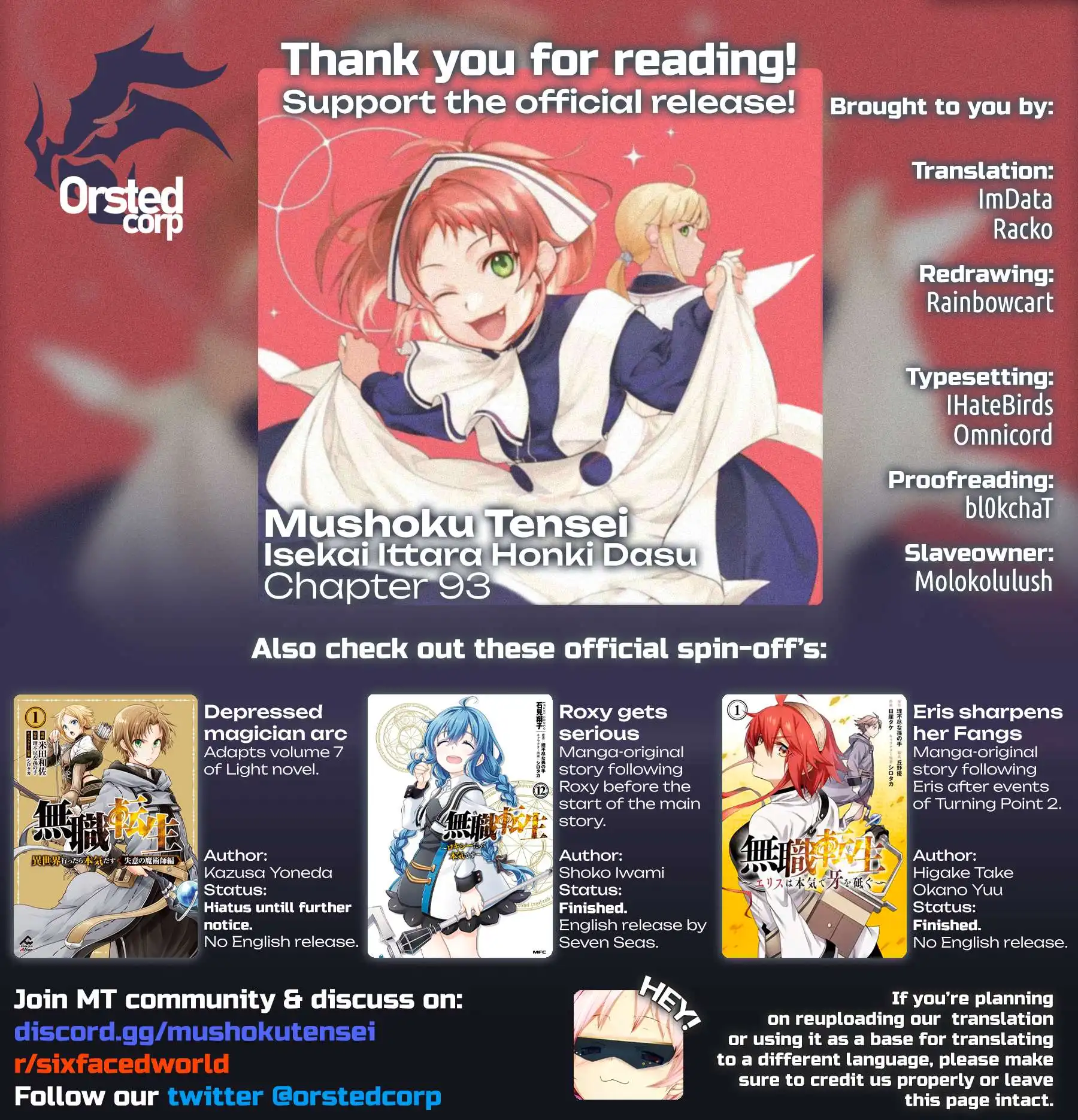 Mushoku Tensei ~Isekai Ittara Honki Dasu~ Chapter 93 24